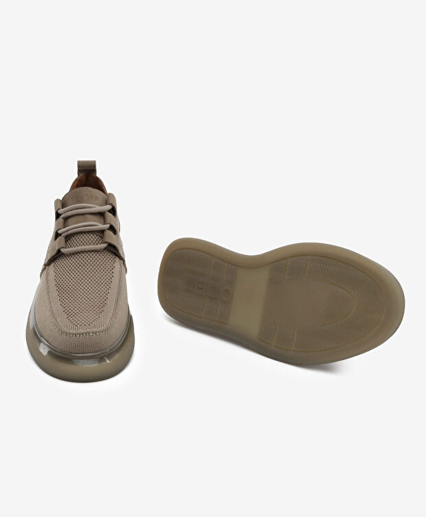 Erkek Bej Casual Ayakkabı - 6