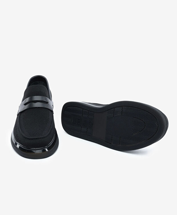 Erkek Siyah Loafer Ayakkabı - 6