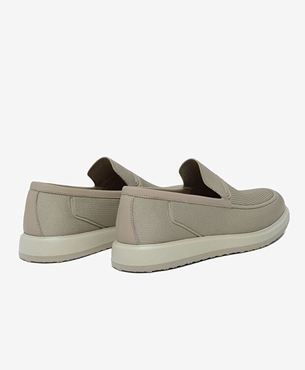 Erkek Bej Loafer Ayakkabı - 4