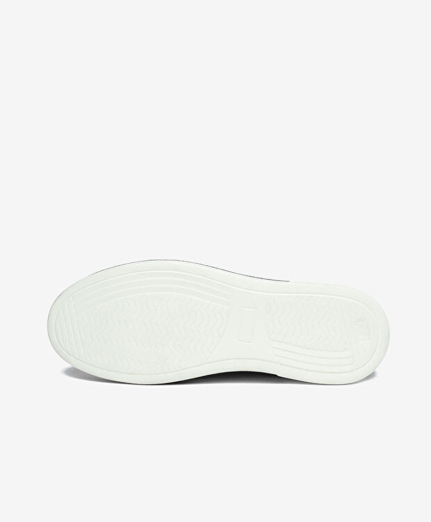 Erkek Siyah Hakiki Deri Casual Ayakkabı - 6