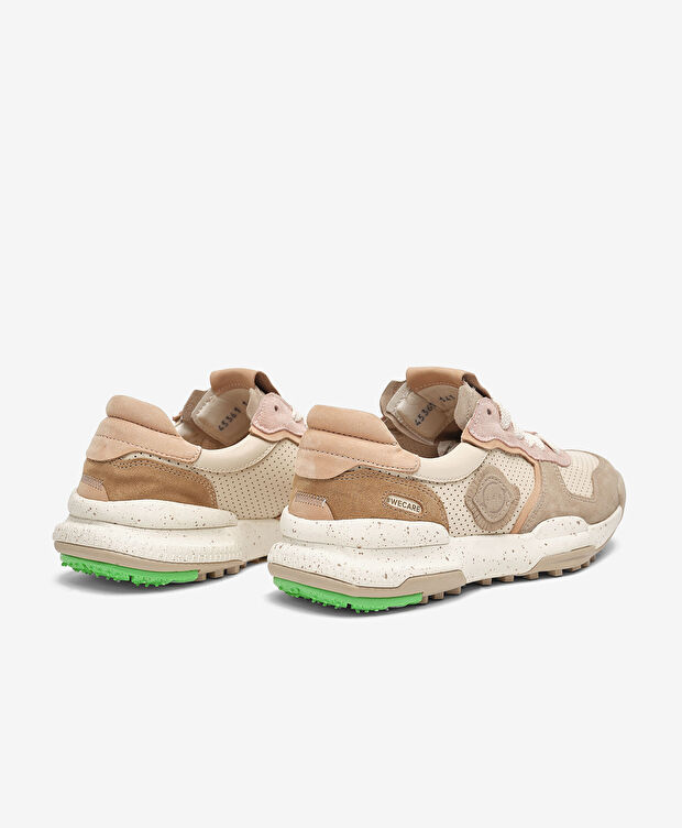 Kadın Ekru Hakiki Deri Spor Ayakkabı - 4