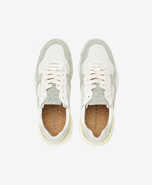 Kadın Mint Hakiki Deri Spor Ayakkabı - 5