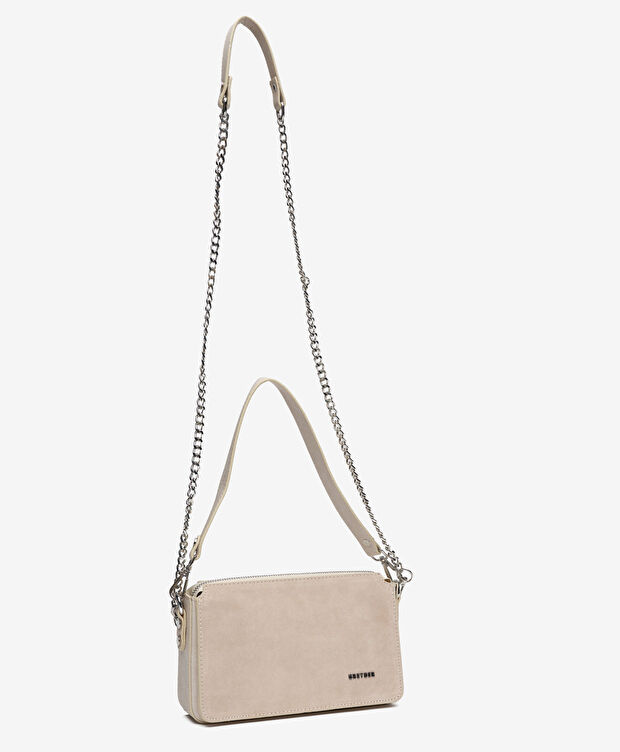 Kadın Krem Çapraz Çanta - 2