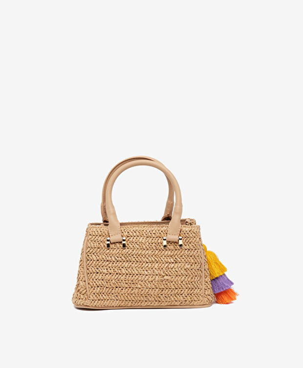 Kadın Deve Tüyü Çapraz Çanta - 5