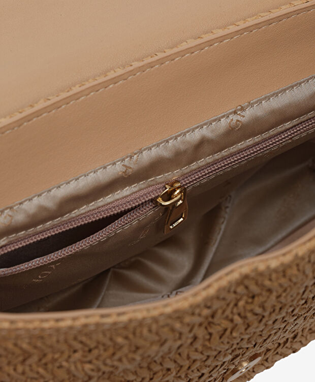 Kadın Deve Tüyü Çapraz Çanta - 5