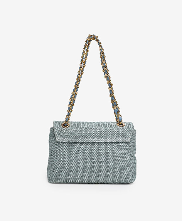 Kadın Mavi Çapraz Çanta - 4