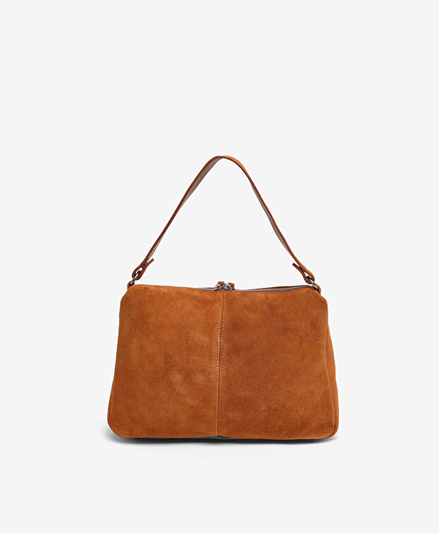 Kadın Taba Hakiki Deri Omuz Çantası - 4