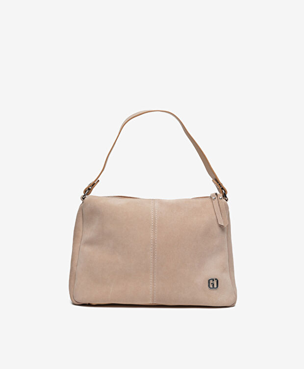 Kadın Vizon Hakiki Deri Omuz Çantası - 1