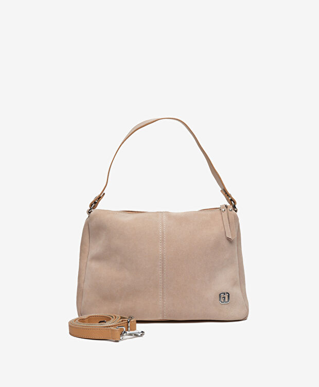 Kadın Vizon Hakiki Deri Omuz Çantası - 3