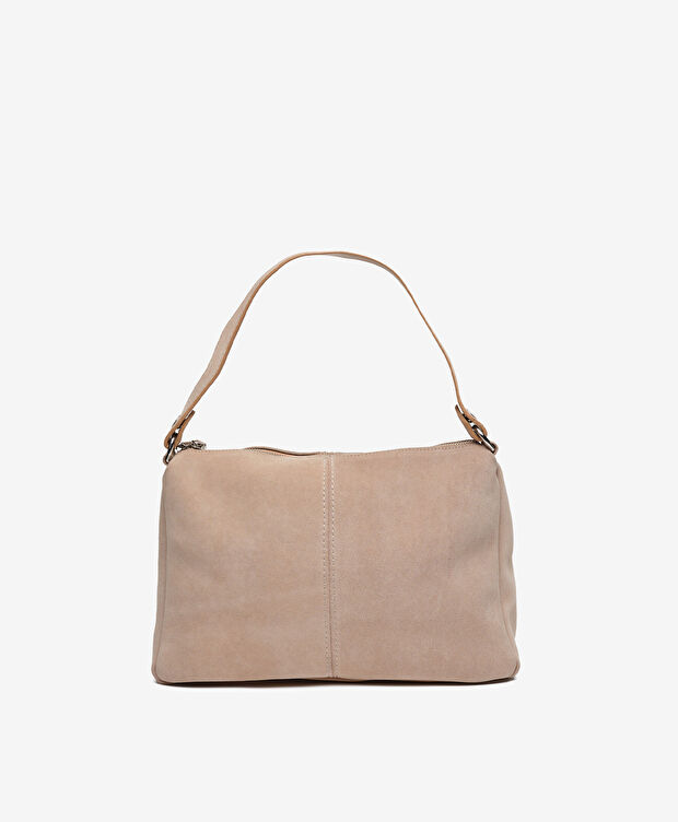 Kadın Vizon Hakiki Deri Omuz Çantası - 4