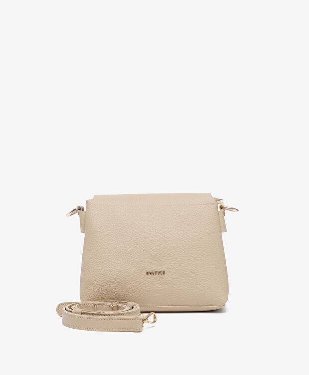 Kadın Koyu Bej Çapraz Çanta - 3