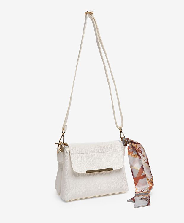 Kadın Beyaz Çapraz Çanta - 2