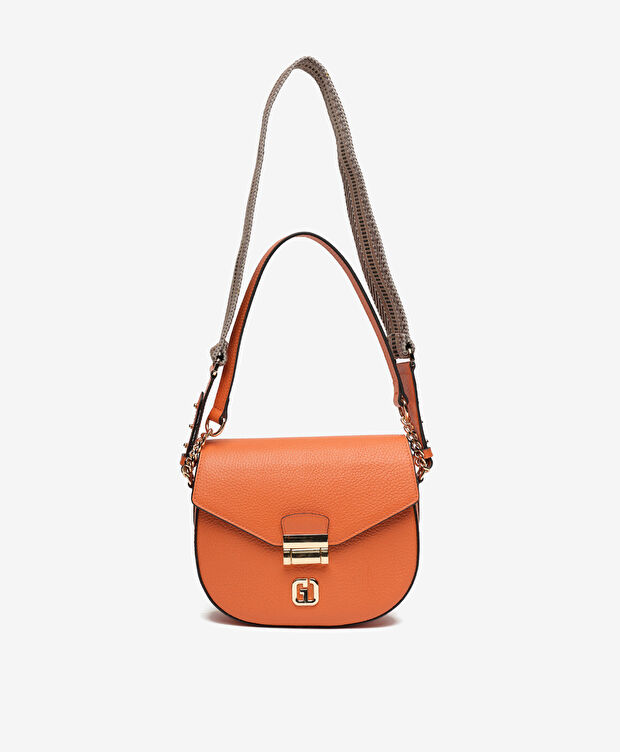 Kadın Turuncu Çapraz Çanta - 1