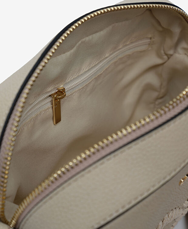 Kadın Açık Bej Çapraz Çanta - 5