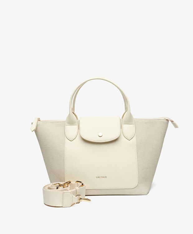 Kadın Ekru Omuz Çantası - 3