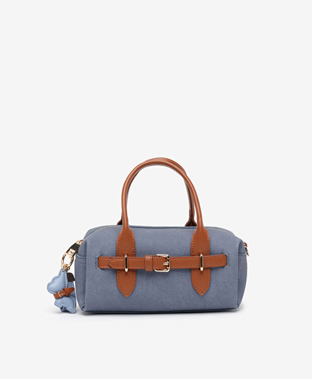 Kadın İndigo Çapraz Çanta - 1