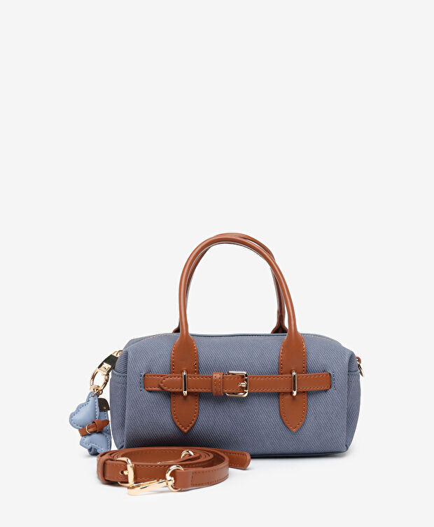 Kadın İndigo Çapraz Çanta - 3