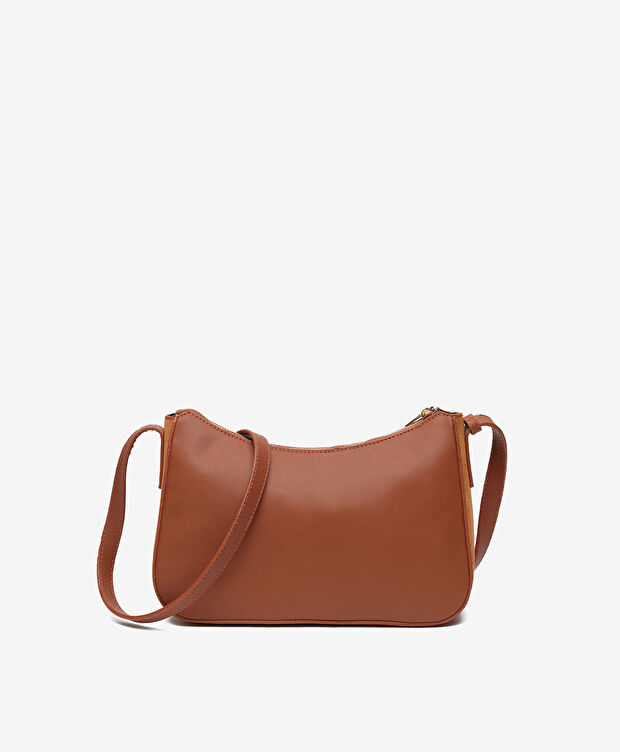 Kadın Taba Hakiki Deri Çapraz Çanta - 3