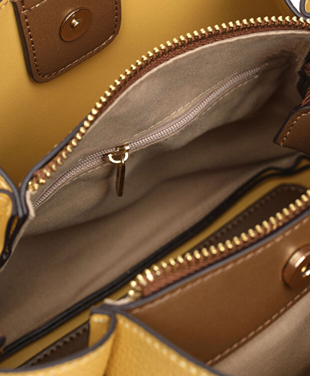 Kadın Sarı Çapraz Çanta - 4