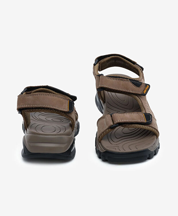 Kadın Kum Hakiki Deri Sandalet - 7