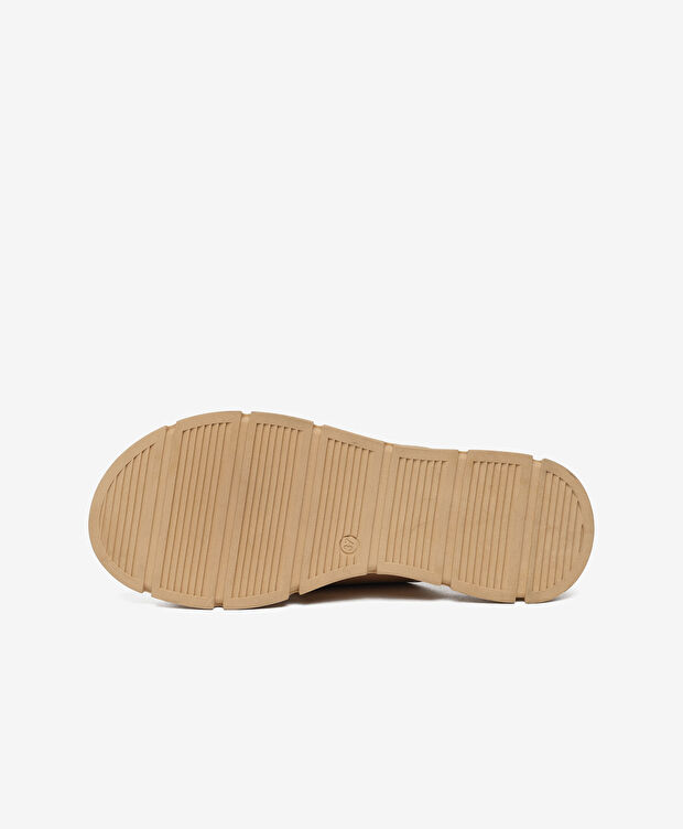 Kadın Taba Hakiki Deri Sandalet - 6