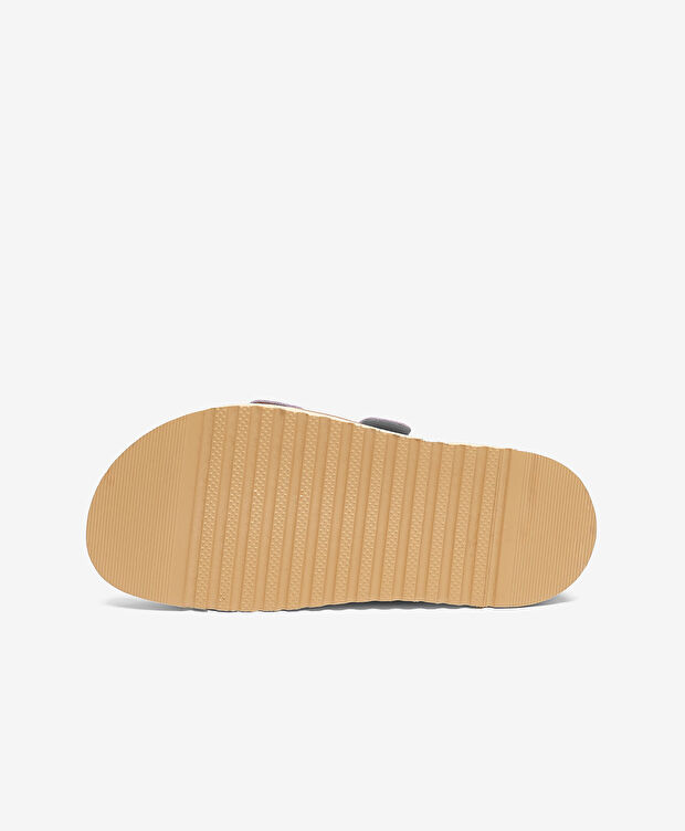 Kadın Lila Süet Hakiki Deri Terlik - 6