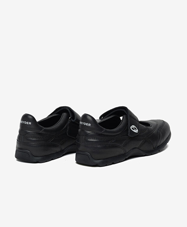 Kadın Siyah Hakiki Deri Comfort Ayakkabı - 4