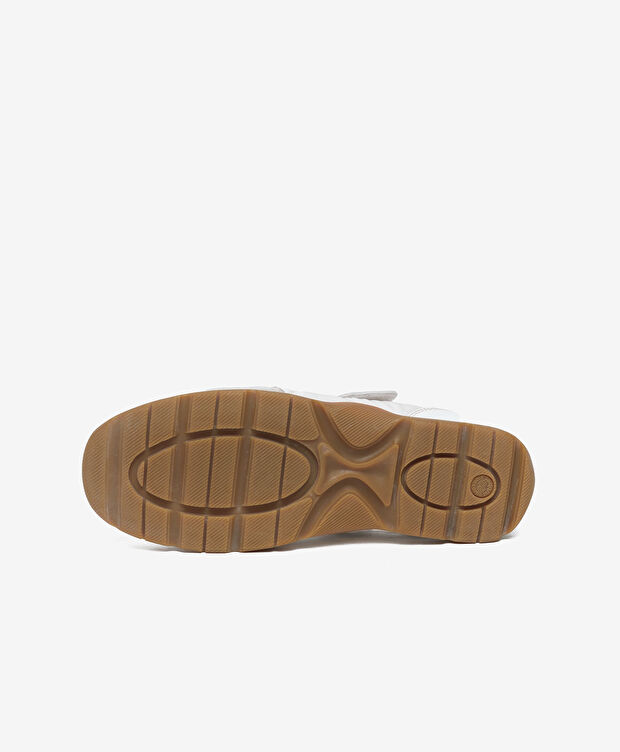 Kadın Beyaz Altın Hakiki Deri Comfort Ayakkabı - 6