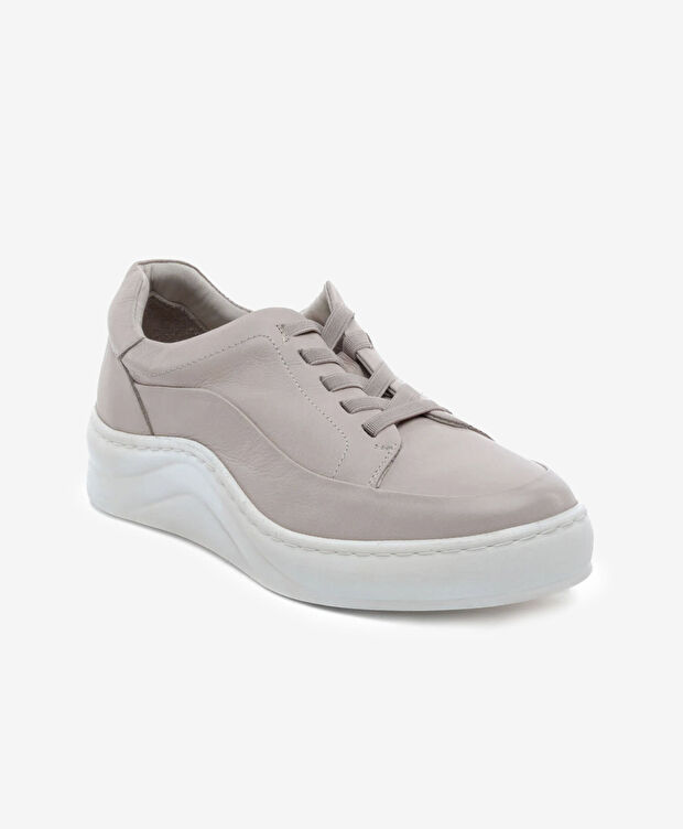 Kadın Vizon Hakiki Deri Casual Ayakkabı - 2