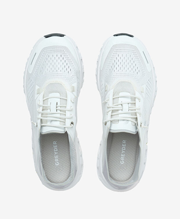 Kadın Beyaz Gri Spor Ayakkabı - 5