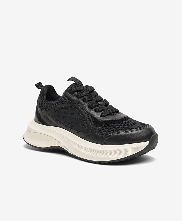 Kadın Siyah Günlük Spor Ayakkabı - 2