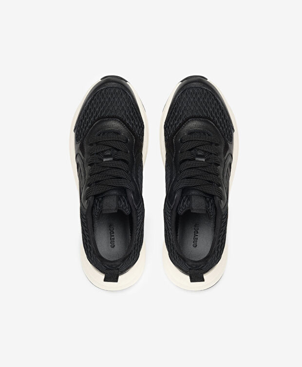 Kadın Siyah Günlük Spor Ayakkabı - 5