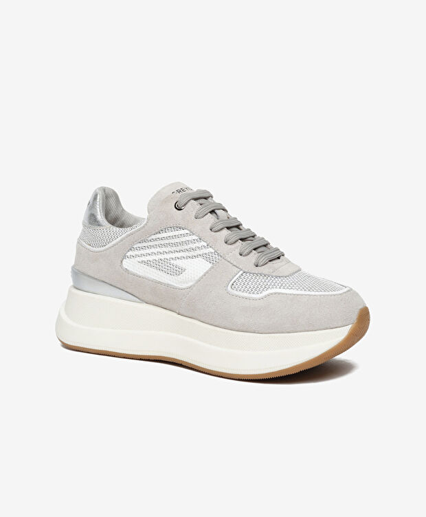 Kadın Beyaz Hakiki Deri Günlük Spor Ayakkabı - 2