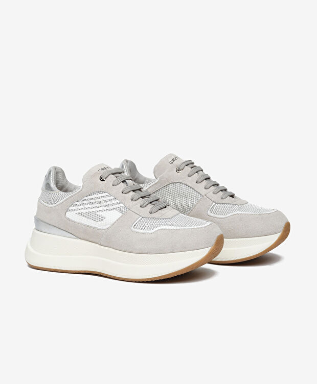 Kadın Beyaz Hakiki Deri Günlük Spor Ayakkabı - 3