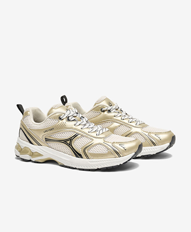 Kadın Altın Günlük Spor Ayakkabı - 3