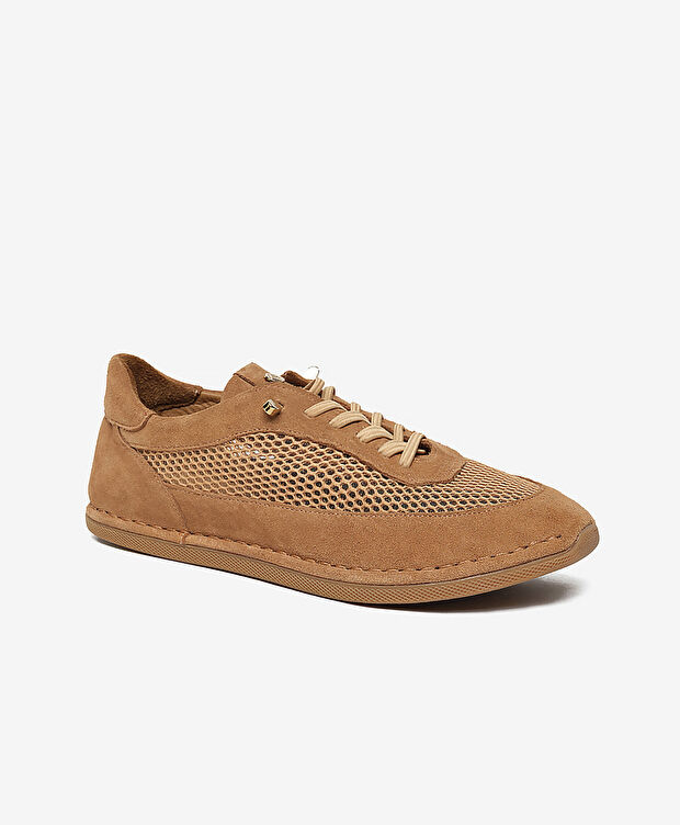 Kadın Tarçın Süet Hakiki Deri Casual Ayakkabı - 2