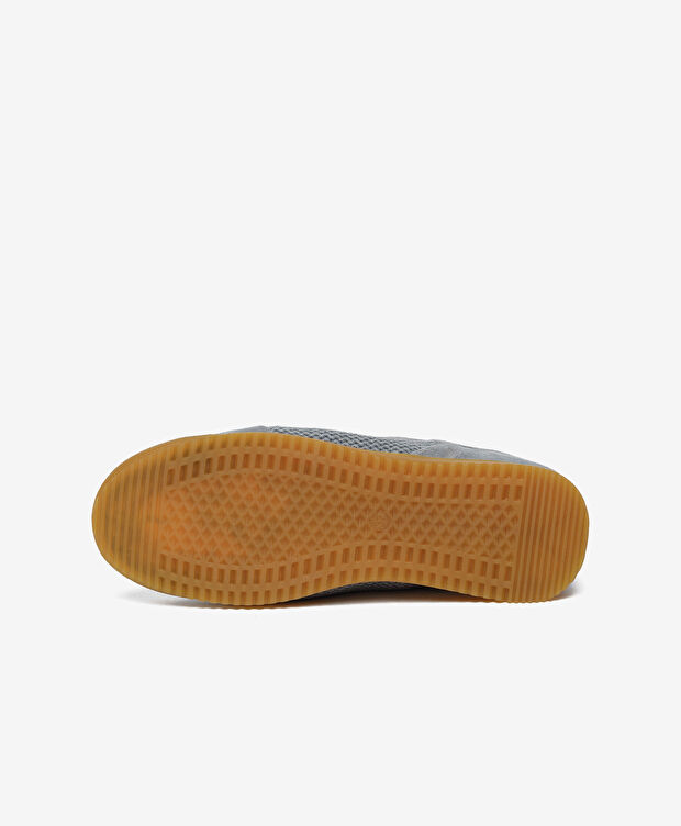 Kadın Mavi Hakiki Deri Sneaker Ayakkabı - 6