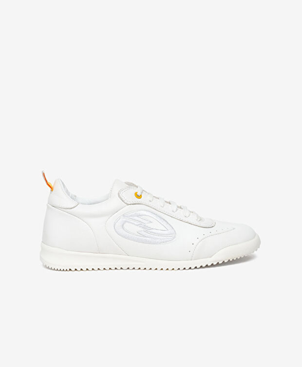 Kadın Beyaz Hakiki Deri Sneaker Ayakkabı - 1