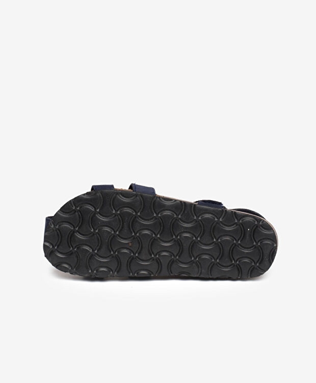 Erkek Çocuk Lacivert Hakiki Deri Sandalet - 6