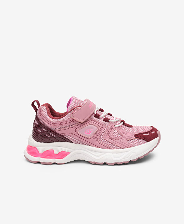 Kız Çocuk Pembe Bordo Spor Ayakkabı - 1