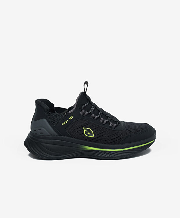 Çocuk Siyah Spor Ayakkabı - 1