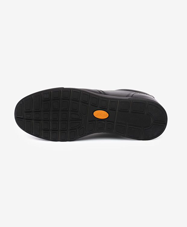 Erkek Siyah Hakiki Deri Comfort Ayakkabı - 6