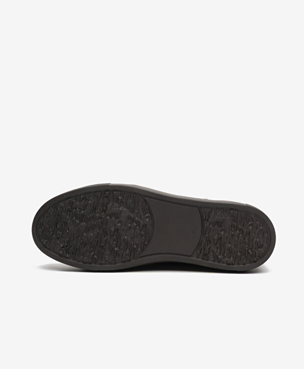 Erkek Kahverengi Hakiki Deri Sneaker Ayakkabı - 6