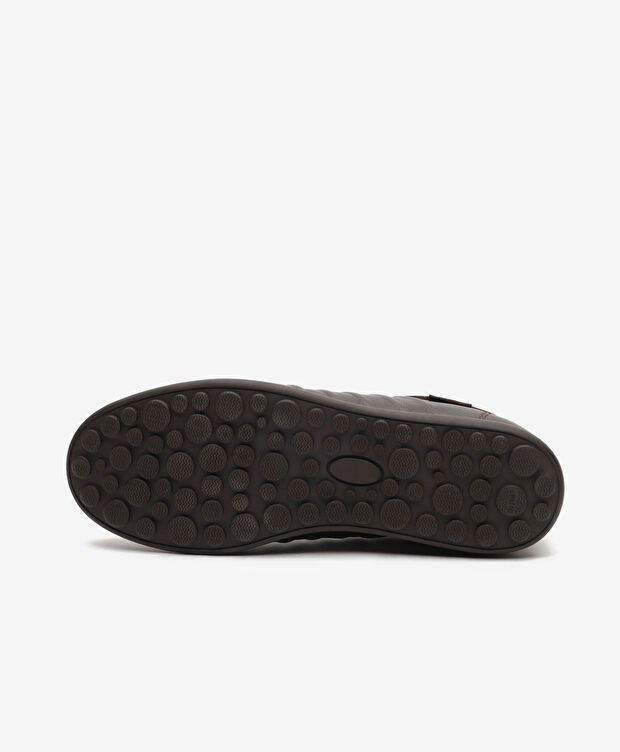 Erkek Kahverengi Hakiki Deri Casual Ayakkabı - 6