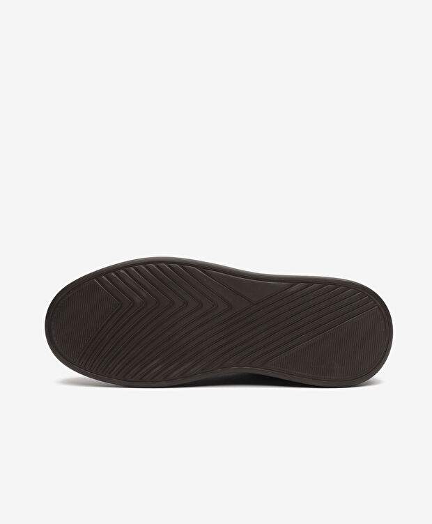 Erkek Kahverengi Hakiki Deri Sneaker Ayakkabı - 6