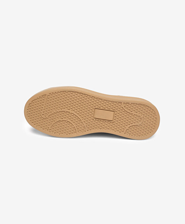 Kadın Vizon Hakiki Deri Sneaker Ayakkabı - 6