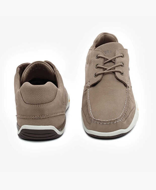 Erkek Vizon Hakiki Deri Marine Ayakkabı - 5