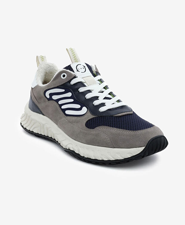 Erkek Açık Mavi Hakiki Deri Spor Ayakkabı - 2