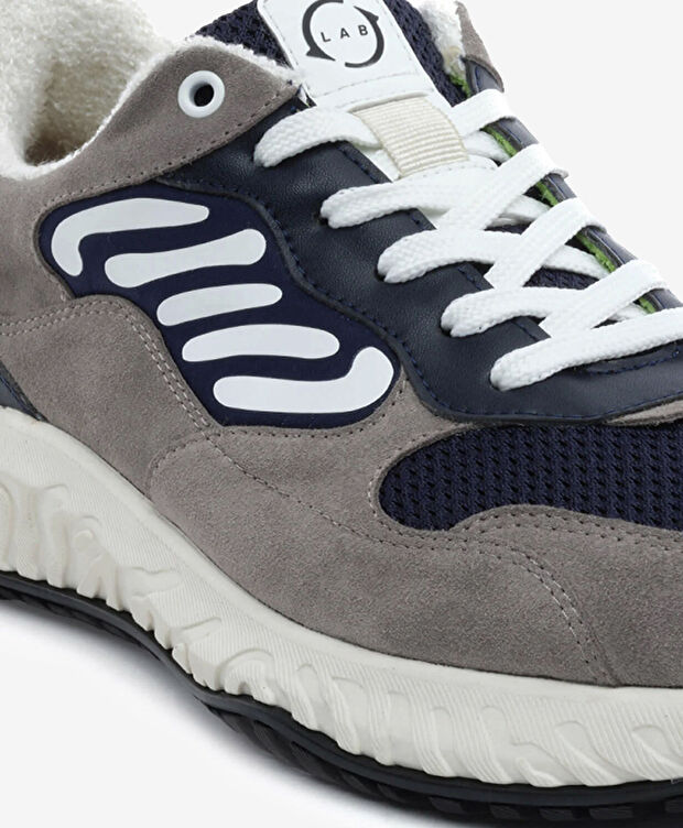 Erkek Açık Mavi Hakiki Deri Spor Ayakkabı - 5