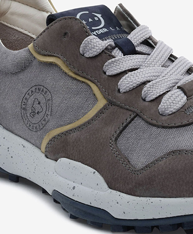 Erkek Koyu Gri Spor Ayakkabı - 5